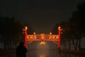 砂砾与光封面，玻璃厂熔炉与飞溅的火星